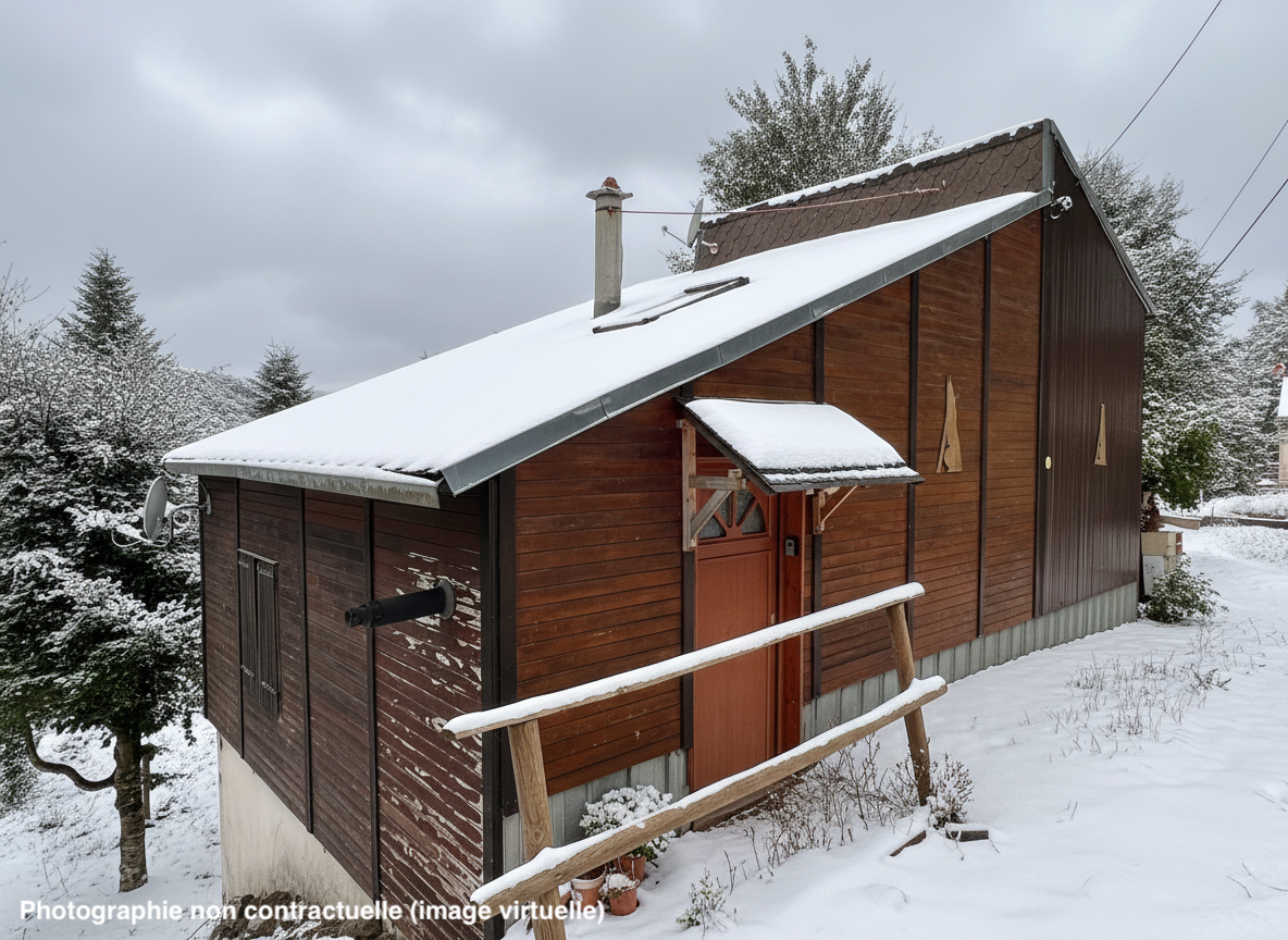 Chalet avec belle vue